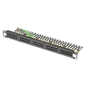 HCS P03-05003-1U 50 PORT RJ45 UTP CAT3-1U DOLU PATCH PANEL