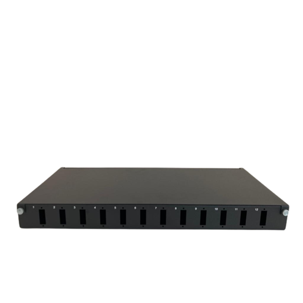 12 Lİ FİBER OPTİK PATCH PANEL KASET DAHİL