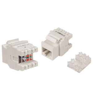 HCS J6E-00873 8P8C RJ-45 CAT6 UTP KEYSTONE JACK