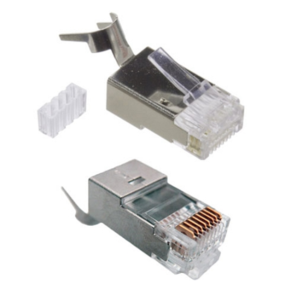 CAT6A - CAT7 için PLUG IP20 ENDÜSTRİYEL TİP 10G 