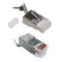 CAT6A - CAT7 için PLUG IP20 ENDÜSTRİYEL TİP 10G 