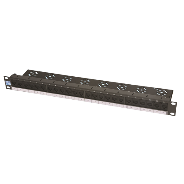 HCS 24 PORT RF-45 UTP CAT6 DOLU PATCH PANEL