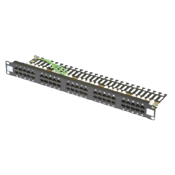 HCS P03-02503-1U 25 PORT RJ45 UTP CAT3 1U DOLU PATCH PANEL